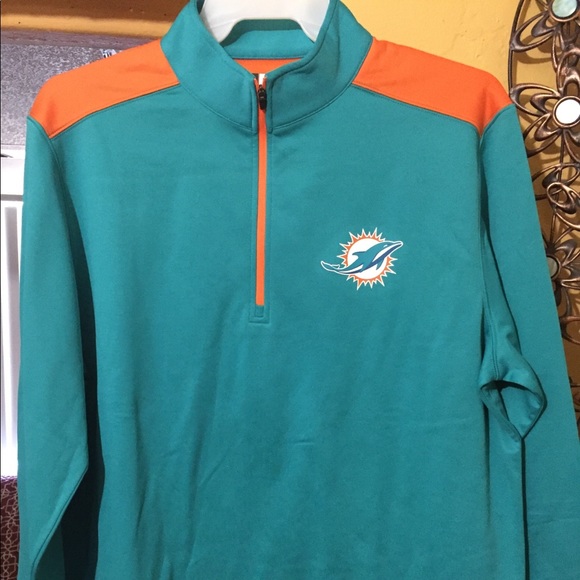 Miami Dolphins pullover sweat Jacket - Picture 1 of 6